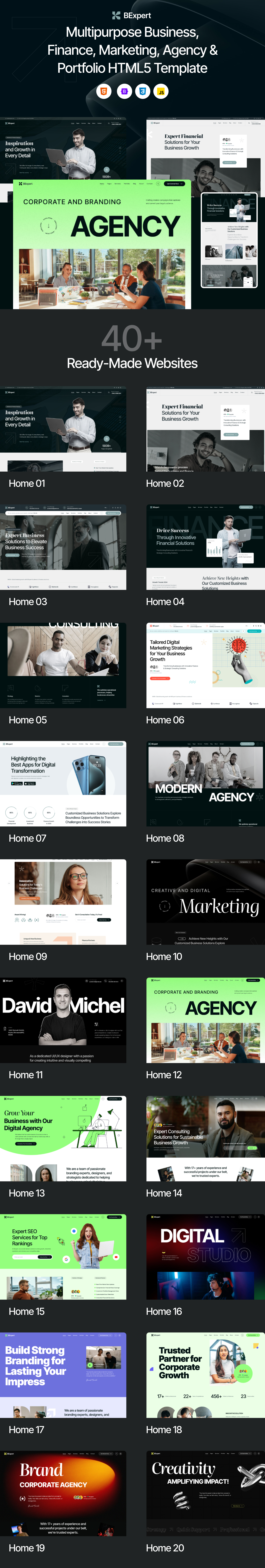  ITget - Marketing Agency & Business HTML5 Template